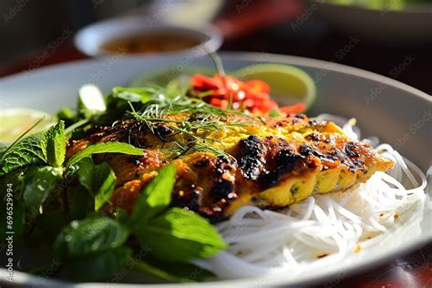  Bún Chả Huế: ¡Una sinfonía de sabores picantes y umami que te transportará directamente a la vibrante ciudad de Hue!